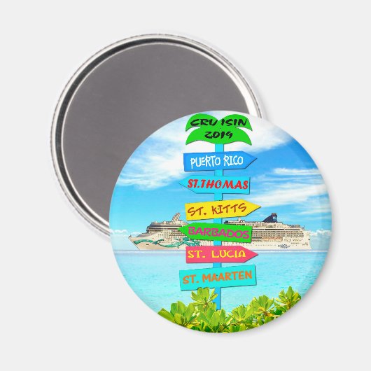 Magneet - Cruise 2019 (Voorkant / Achterkant)