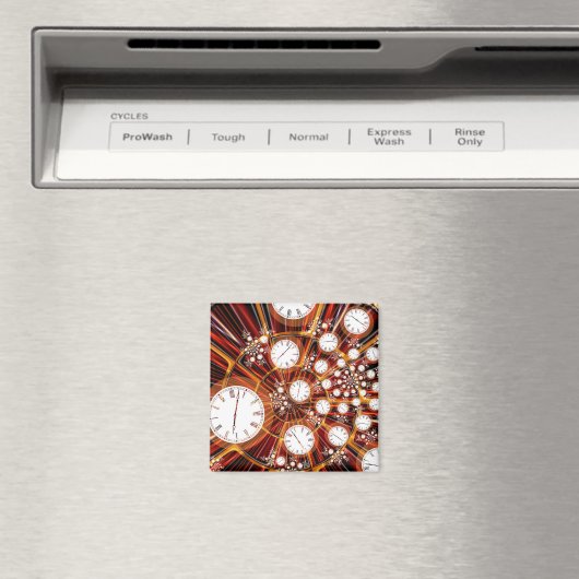 Magneet: De tijd vliegt Magneet (Insitu (Vaatwasser))