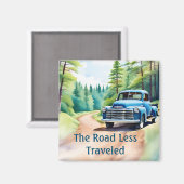 Magneet - De weg minder gereden (Voorkant / Achterkant)