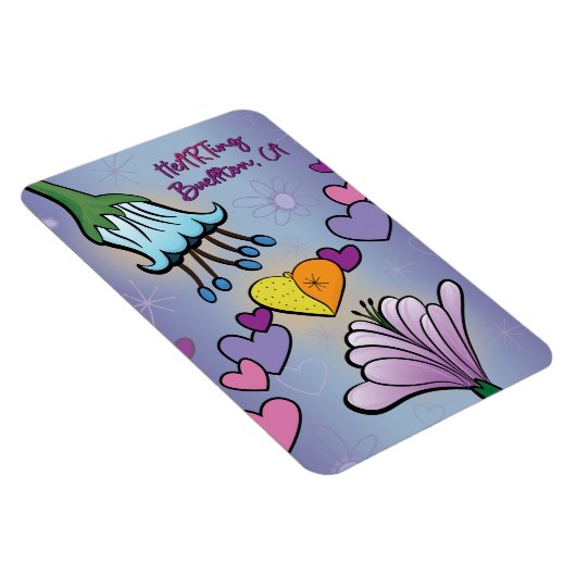 Magneet - DeARTing Bloemen - Buelton.Art (Rechterzijde)