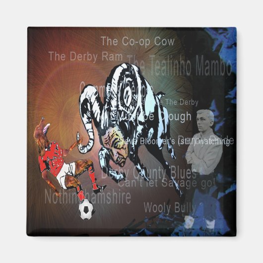 Magneet "Derby Fan Fayre" (Voorkant)