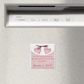 Magneet Elegant Wedding Favor- Personaliseer het! (Insitu (Vaatwasser))