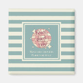 Magneet favoriete stad naam souvenir (Voorkant)