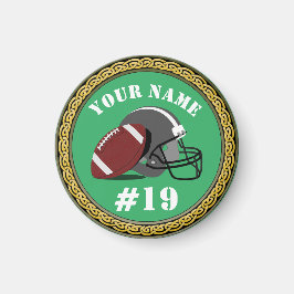 Magneet Football - Voeg naam & nummer toe