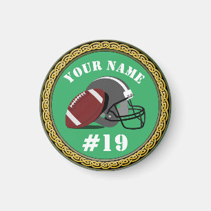 Magneet Football - Voeg naam & nummer toe