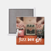 Magneet- Fuzz voor de koelkast Magneet (Voorkant / Achterkant)