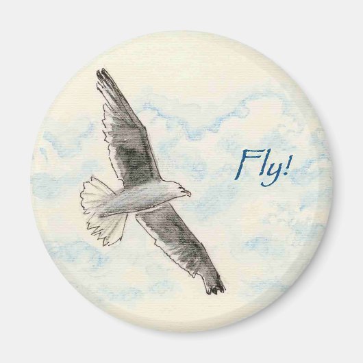 Magneet "Gabbiano" (Voorkant)