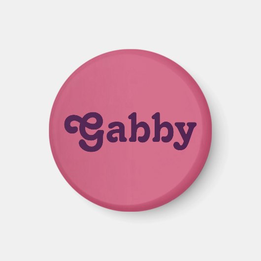 Magneet Gabby (Voorkant)