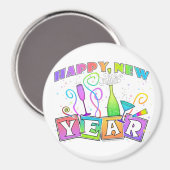 Magneet - GELUKKIG NIEUWJAAR (Voorkant / Achterkant)