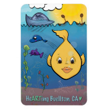 Magneet - Goldie Fish - Buelton.Art