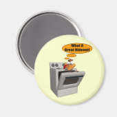 Magneet - Grappige Turkije Hideout (Voorkant / Achterkant)