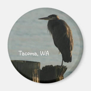 Magneet:  Great Blue Heron Magneet