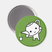 Magneet - GreenTea - GreenBack (Voorkant / Achterkant)