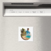 Magneet Guadeloupe – Tropische ontsnapping, paradi (Insitu (Vaatwasser))