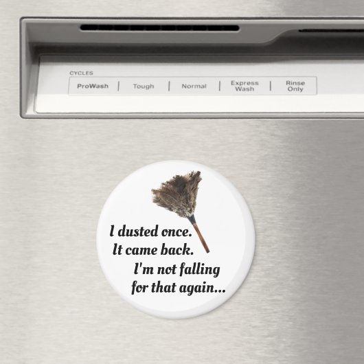 Magneet heb ik een keer bestrooid.. het kwam terug (Insitu (Vaatwasser))