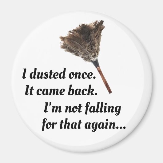 Magneet heb ik een keer bestrooid.. het kwam terug (Voorkant)