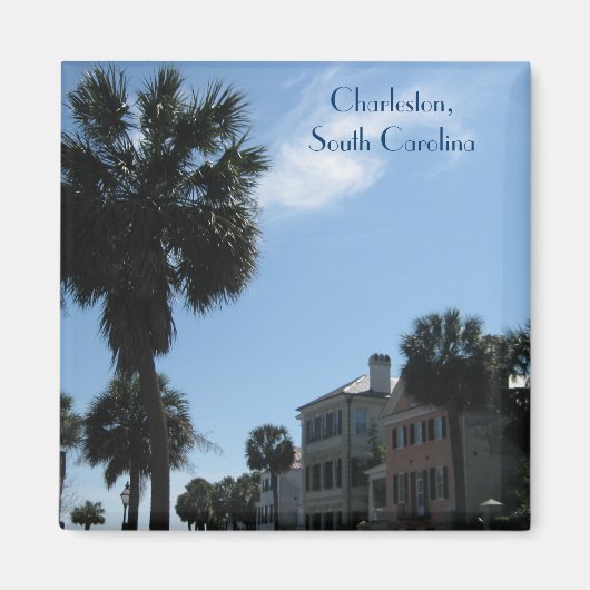 Magneet ~ Historisch centrum Charleston (Voorkant)