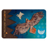 Magneet - hoog vliegen (Horizontaal)