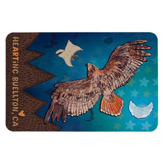 Magneet - hoog vliegen (Horizontaal)