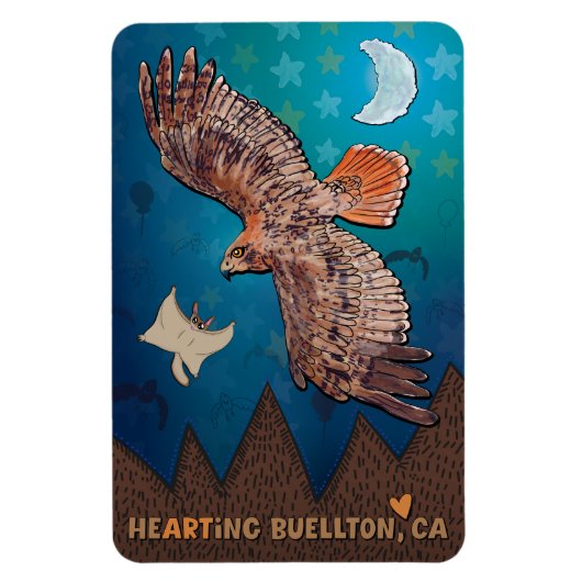 Magneet - hoog vliegen (Verticaal)