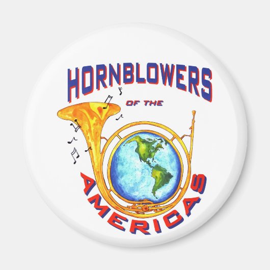 Magneet Hornblower Logo (Voorkant)