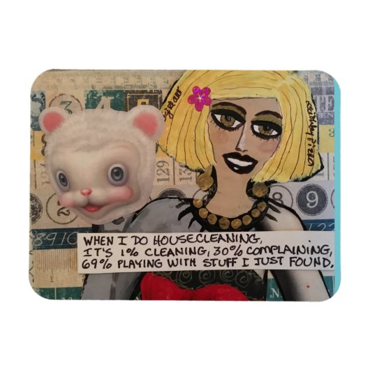 Magneet-huis reiniging magneet (Horizontaal)