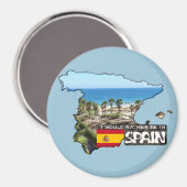 [Magneet] Ik ben liever in Spanje Magneet (Voorkant / Achterkant)