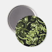 magneet in groen & zwart (Voorkant / Achterkant)