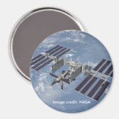 Magneet / Internationaal ruimtestation (Voorkant / Achterkant)