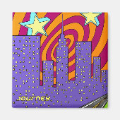 Magneet "Into the City" (Voorkant)