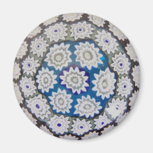 Magneet: Italiaans Millefiori papiergewicht Magneet