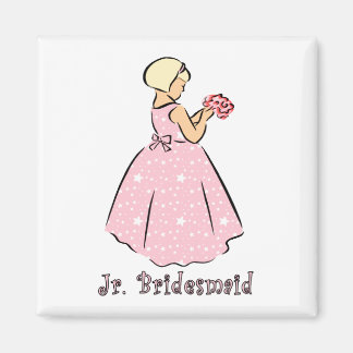 Magneet: Jr Bruidsmeisje Magneet