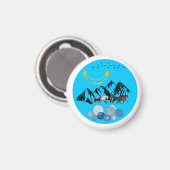 Magneet Kazachstan (Voorkant / Achterkant)