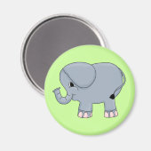 Magneet Kinder olifant (Voorkant / Achterkant)