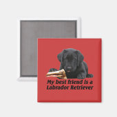 Magneet "Labrador Retriever" (Voorkant / Achterkant)