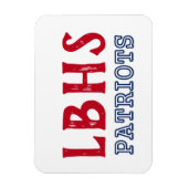 Magneet-LBHS Patriots Magneet (Verticaal)