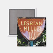 Magneet - "Lesbian Hills" (Voorkant / Achterkant)