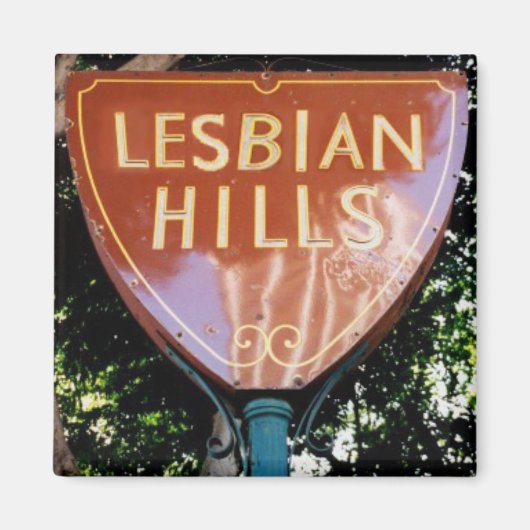 Magneet - "Lesbian Hills" (Voorkant)