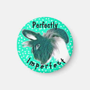 Magneet Leuk inspirerend konijntje