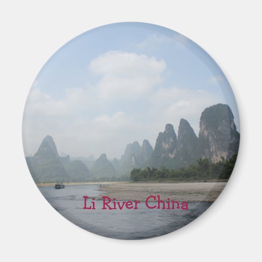 MAGNEET - Li River China (Voorkant)