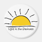 Magneet licht in de duisternis (Voorkant)