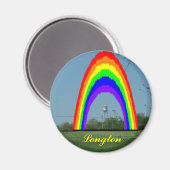 Magneet: Longton Regenboog Magneet (Voorkant / Achterkant)