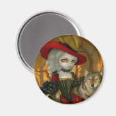 Magneet "Loup-Garou: d'Automne" (Voorkant / Achterkant)