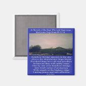 Magneet Manchester Rainbow Bridge Gedicht (Voorkant / Achterkant)