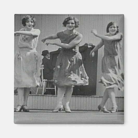 Magneet met aangepaste historische foto (Voorkant)