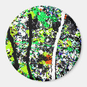 magneet met abstract afbeelding (Voorkant)