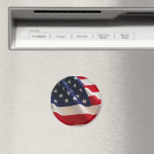 magneet met Amerikaanse vlag (Insitu (Vaatwasser))