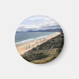 Magneet met bergzicht