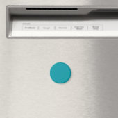 Magneet met Blauwgroen achtergrond (Insitu (Vaatwasser))