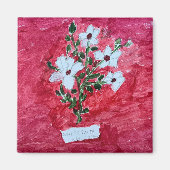 Magneet met botanisch ontwerp (Voorkant)